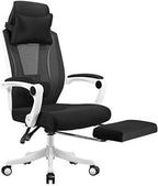 Executive Office Chair Office Computer Chair Office Boss Chair Ergonomic Gaming Swivel Chair Seat Comfortable Reclining with Pedals
