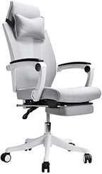 Executive Office Chair Office Computer Chair Office Boss Chair Ergonomic Gaming Swivel Chair Seat Comfortable Reclining with Pedals