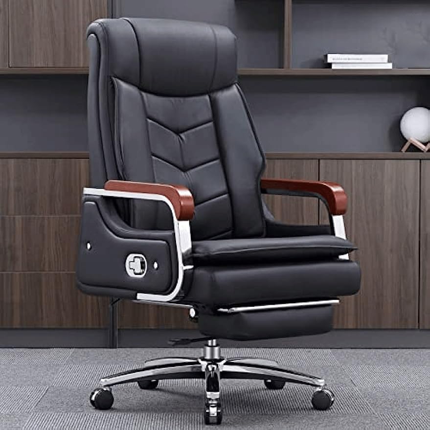 KOHARA Executive Office Chair Home Office Chair Ergonomic Office Desk Chair with Footstool
